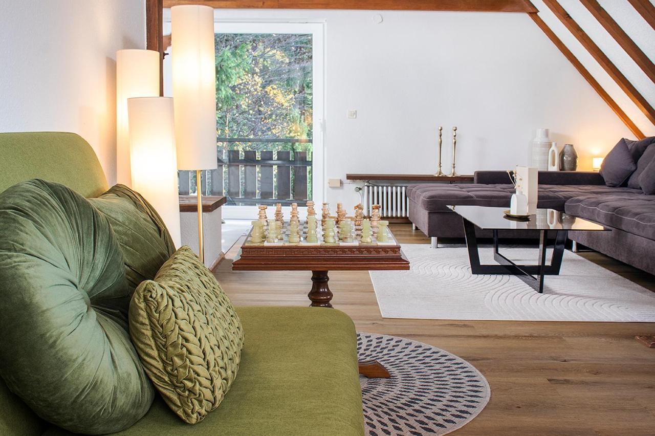 Blackncozy - Grosszuegiges Designappartement Mit Boxspringbetten Und Heimkino Feldberg  Zewnętrze zdjęcie